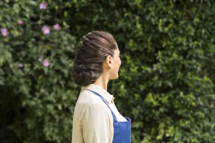 Young girl wearing almost invisible hearing aids