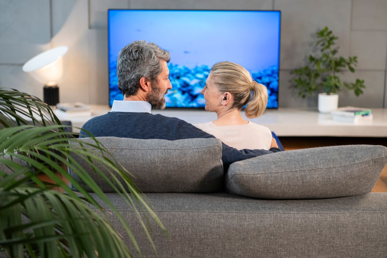 Coupe sur sofa