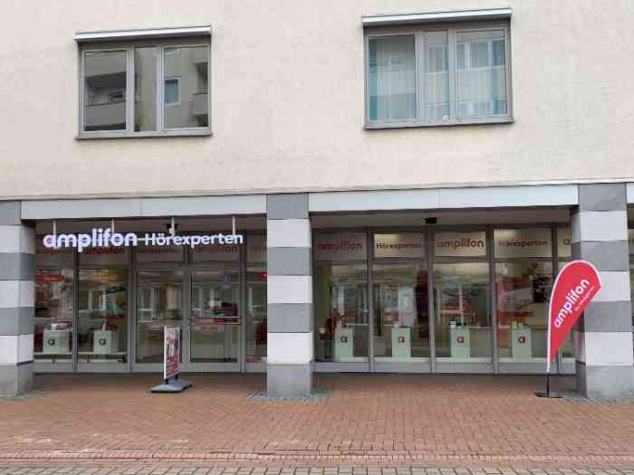 Außenansicht Amplifon Hörgeräte Peine