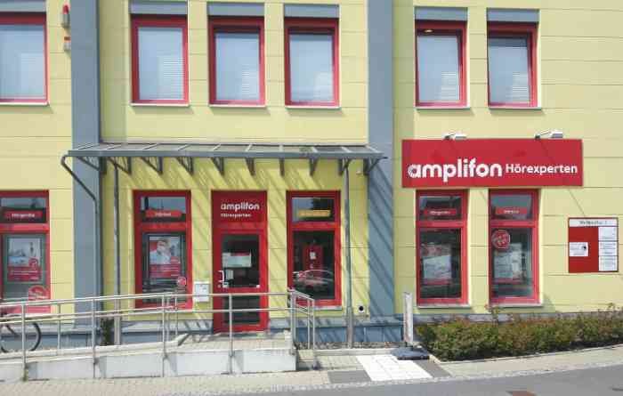 Außenansicht Amplifon Hörgeräte Celle-Neustadt