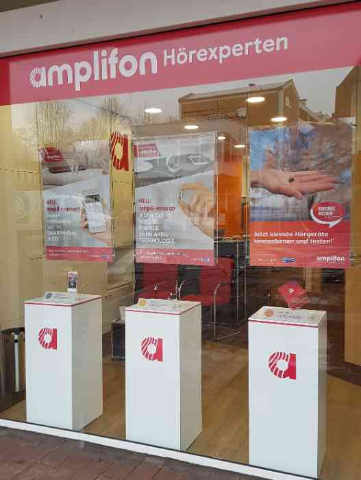 Außenansicht Amplifon Hörgeräte Stade