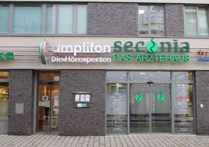 Außenansicht Amplifon Hörgeräte Bad Säckingen