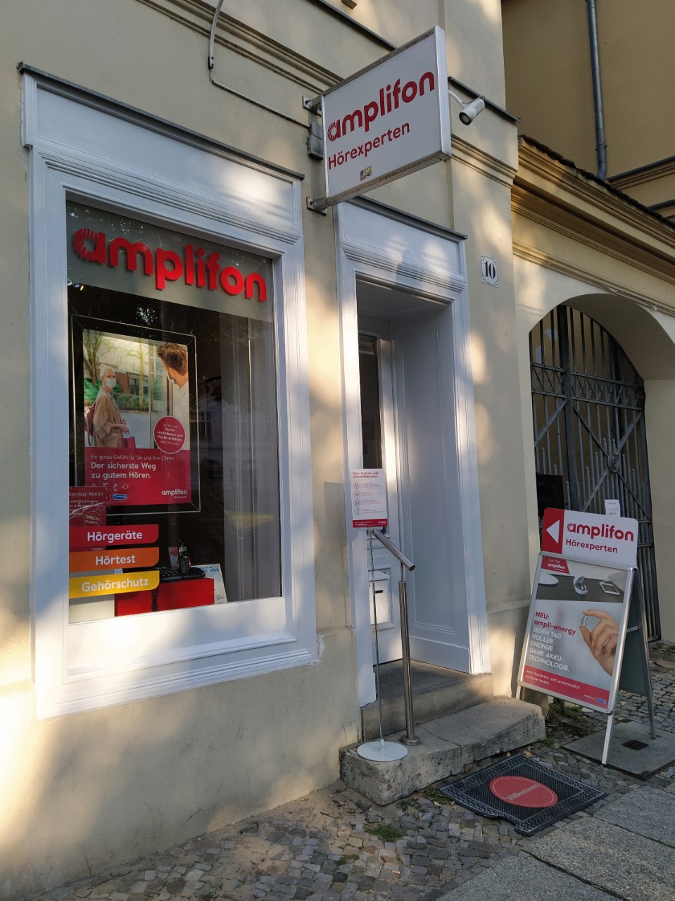 Außenansicht Amplifon Hörgeräte Berlin- Alt Köpenick