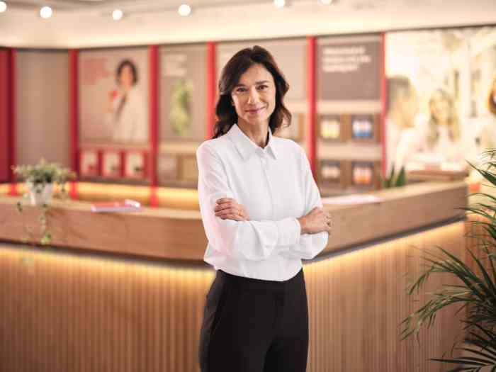 Couple hugging on the sofa