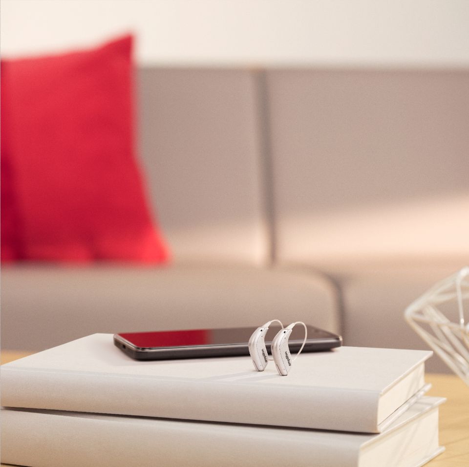 Mini Amplificatore Audio RIC Per Adulti – Supporto Acustico Per TV E Conversazioni (Orecchio Destro)