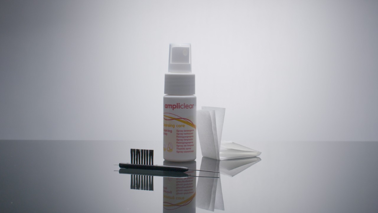 Kit pulizia per apparecchi acustici Ampliclear