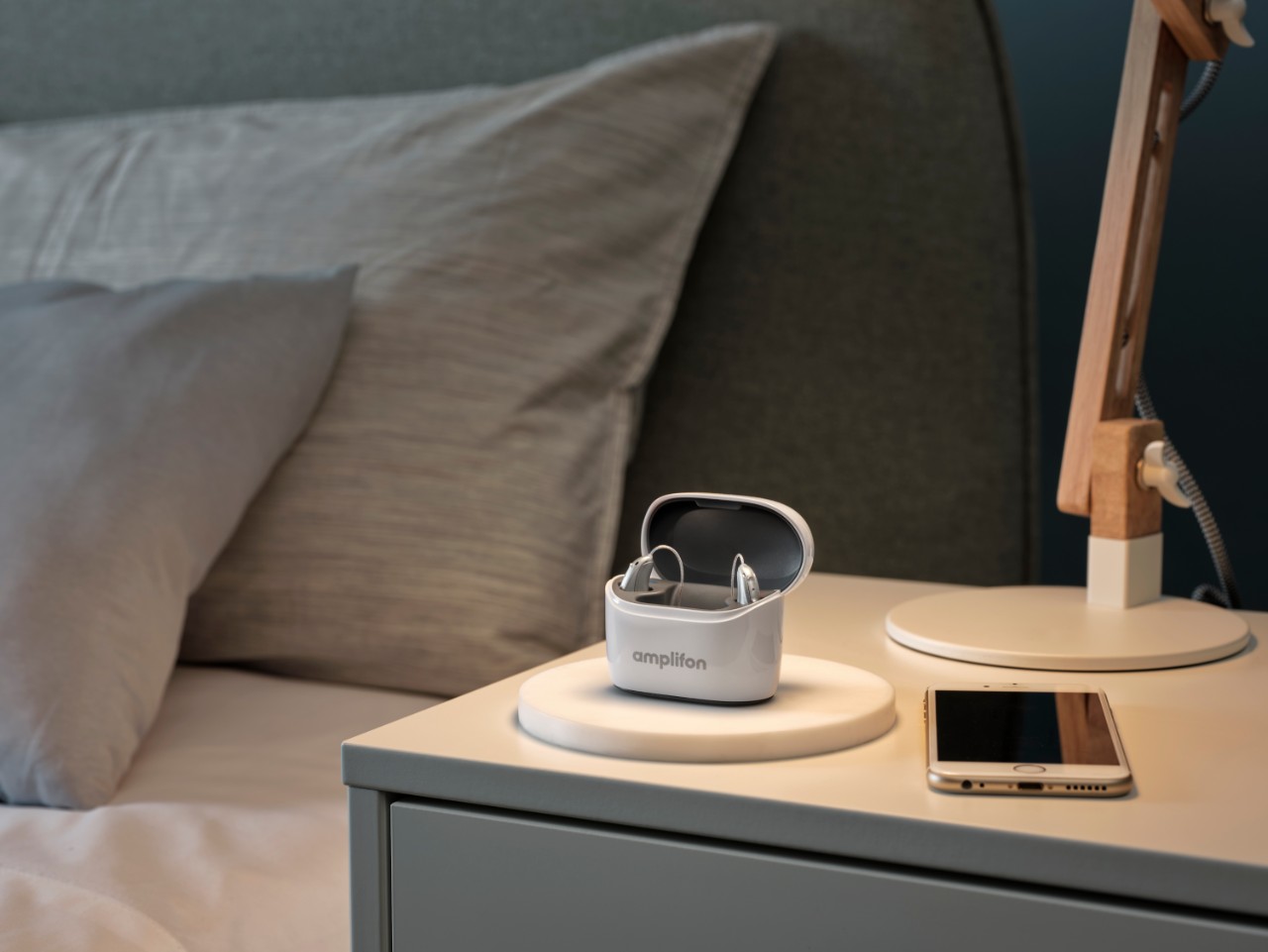 Mini Amplificatore Audio RIC Per Adulti – Supporto Acustico Per TV E Conversazioni (Orecchio Destro)