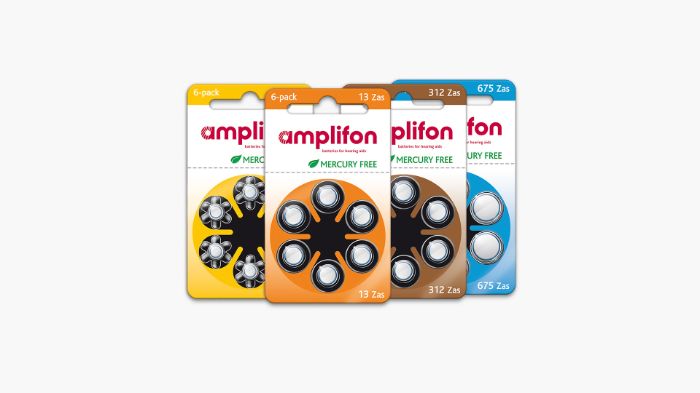 Hörgeräte Batterien von Amplifon