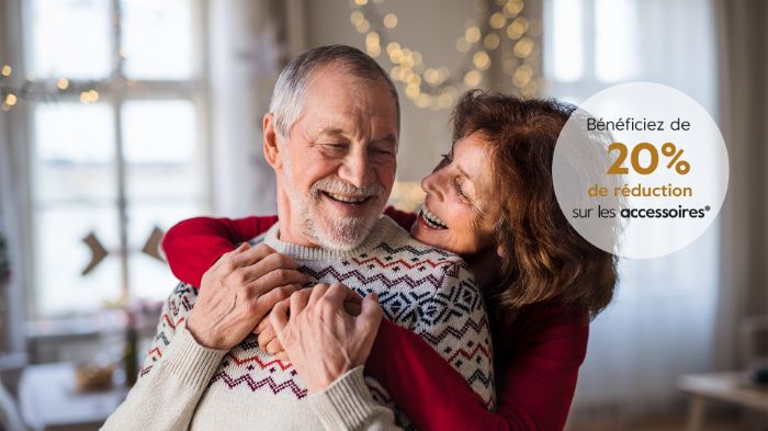 Couple de pensionnés heureux