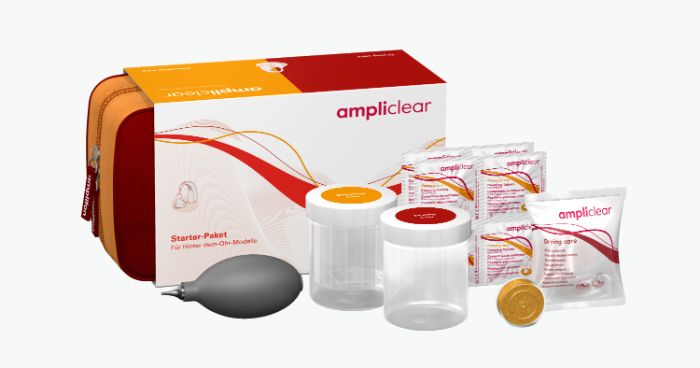 Ampliclear BTE Cleaning Kit for hearing aids