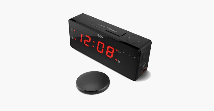 iLuv TimeShaker Boom Alarm Clock