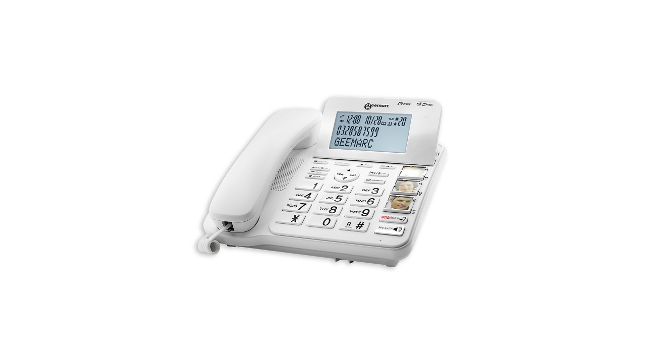 Téléphone filaire Geemarc CL 595.