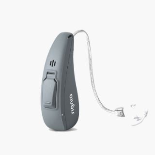 Motion Charge&Go Silver: rechargeable BTE hearing aid