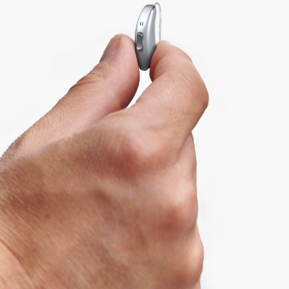 Dettaglio apparecchio acustico gamma Amplifon