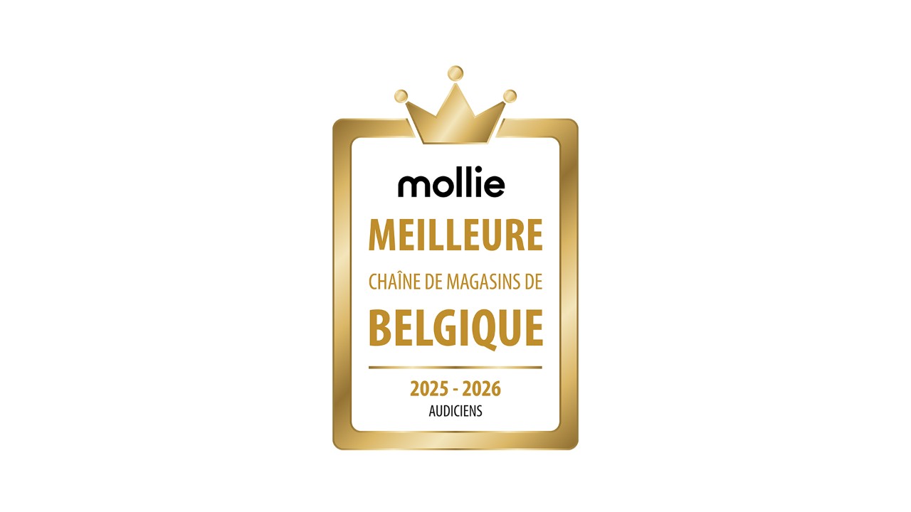 Logo meilleure chaîne de magasins Belgique 2026