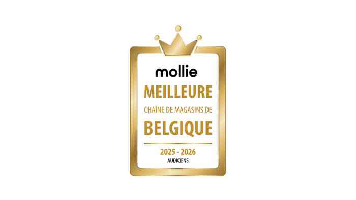 Logo meilleure chaîne de magasins Belgique 2026