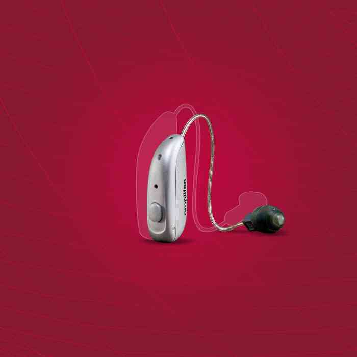 Hearing aid in the box
